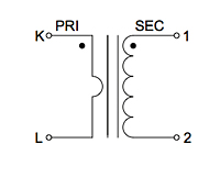Schematic Diagram for P4019 400 Ampere (A) Split Core Current Transformers